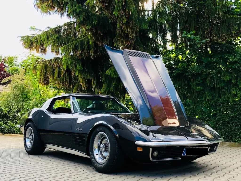 Corvette C3 mit Chromstoßstangen & H-Zulassung 09/1970-photo-7