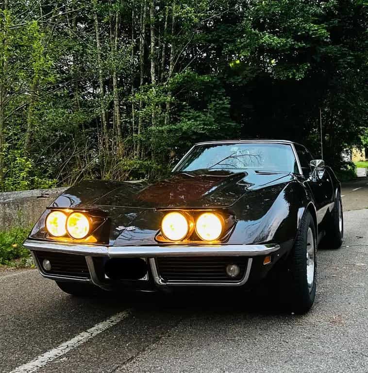 Corvette C3 mit Chromstoßstangen & H-Zulassung 09/1970-photo-8