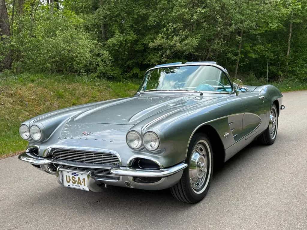 Corvette C1 ,orig.37tmls!2.Hd!dt.Zul;seit 1975 stillgelegt 06/1961-photo-0