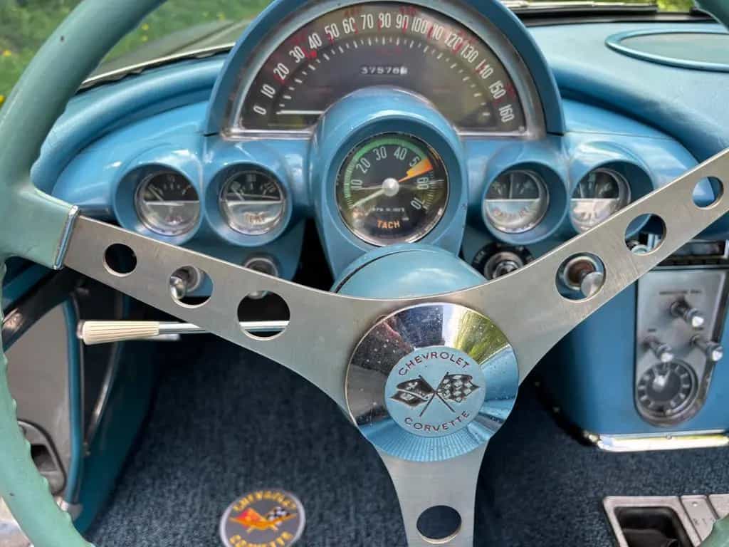 Corvette C1 ,orig.37tmls!2.Hd!dt.Zul;seit 1975 stillgelegt 06/1961-photo-10