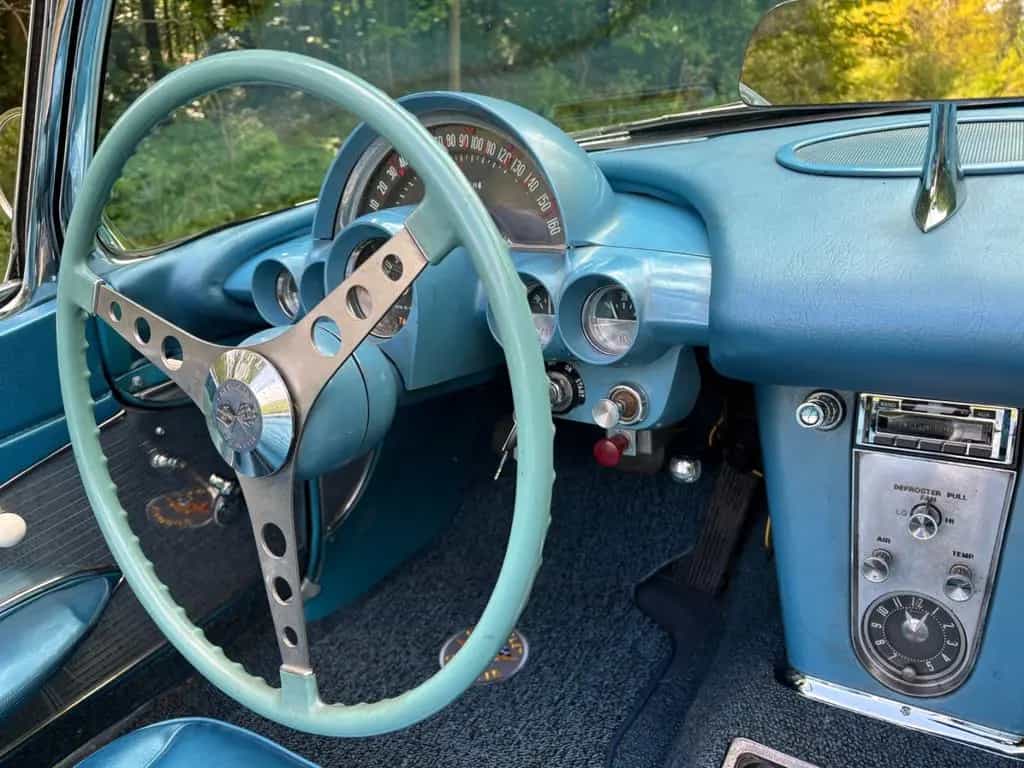 Corvette C1 ,orig.37tmls!2.Hd!dt.Zul;seit 1975 stillgelegt 06/1961-photo-11