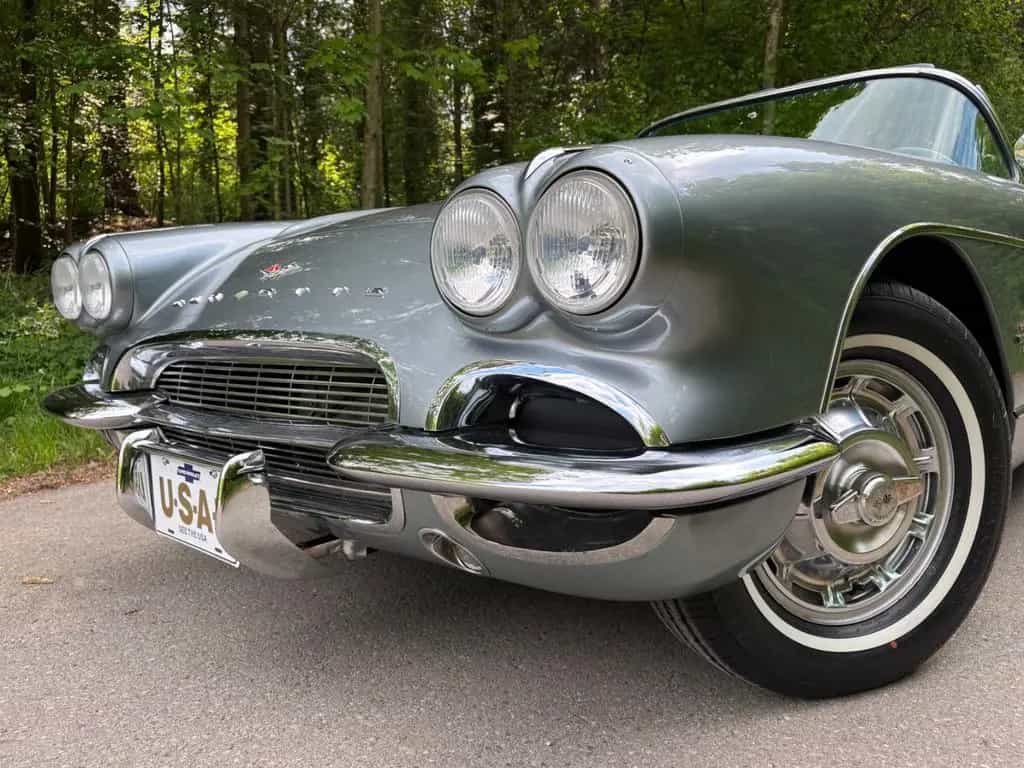 Corvette C1 ,orig.37tmls!2.Hd!dt.Zul;seit 1975 stillgelegt 06/1961-photo-4