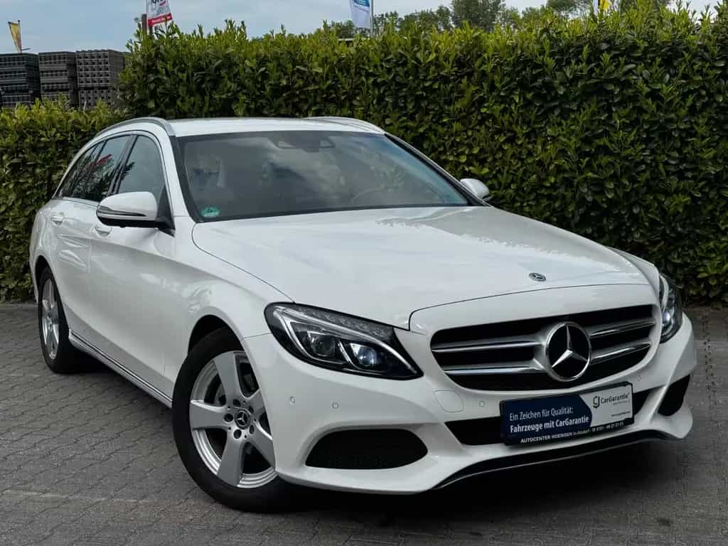 Mercedes-Benz C 180 C T-Modell CGI Garantie*Leder *360° *LED 02/2018-photo-0