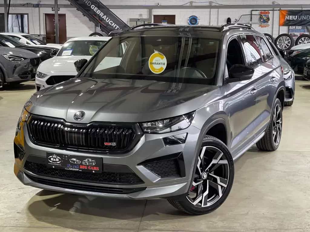 Skoda Kodiaq RS+4x4+CANTON SOUND+AHK+SHZ VORN/HINTEN+GARANTIE 10/2023-photo-0