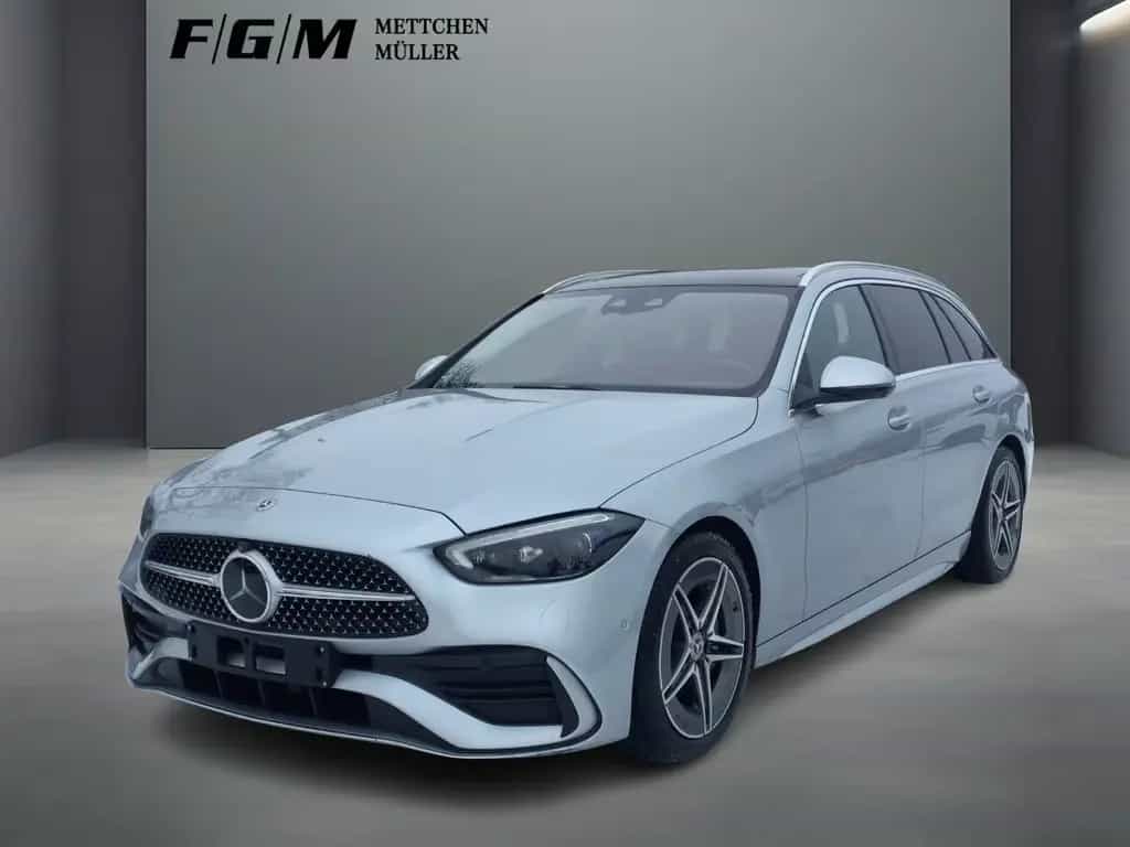 Mercedes-Benz C-Class d T AMG/Pano/Distr/360/HUD/AHK/Mem/Sitzkli 11/2021-photo-0