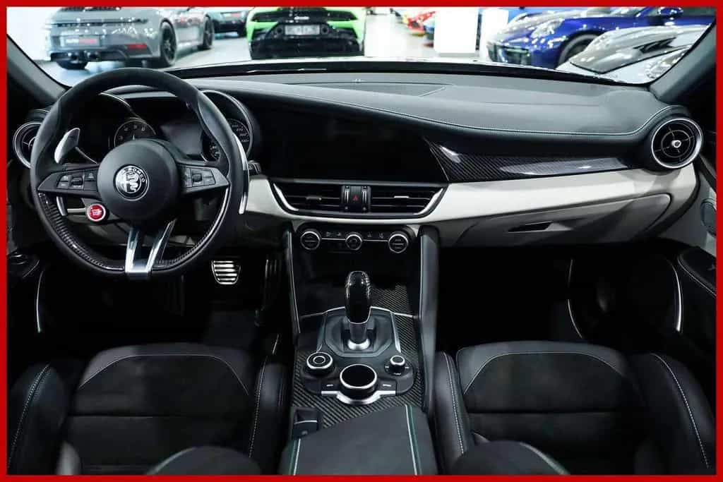 Alfa Romeo Giulia **2.9|V6|Bi-Turbo|AT8|Quadrifoglio|CARBOC 10/2021-photo-11