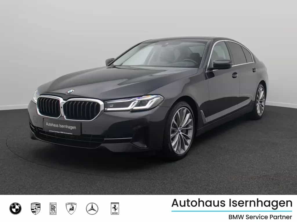 BMW 5 Series d xD 360°Glasdach Laser HUD DAB HiFi SoftCl 04/2021-photo-0