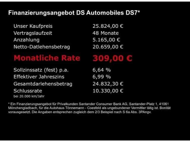 DS Automobiles DS7 (Crossback) DS7 OPERA BlueHDI AT+ANHÄNGERKUPPLUNG+KAMERA+PAN 08/2023-photo-4