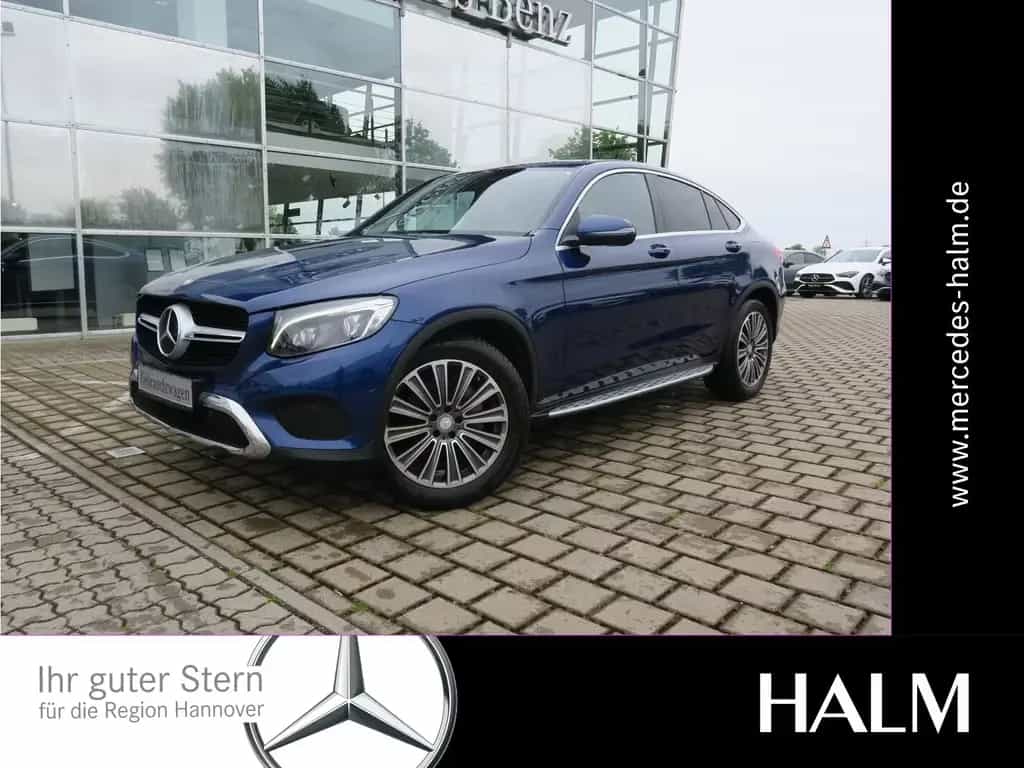 Mercedes-Benz GLC 250 d 4M Coupé AHK AirBody Fahrass.-Paket 11/2016-photo-0