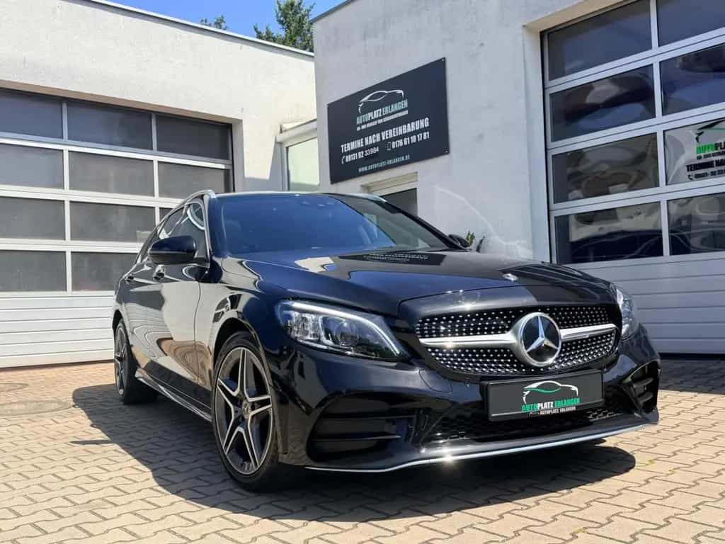 Mercedes-Benz C 180 T AMG Line *AHK*PANO*LEDER* 01/2021-photo-13