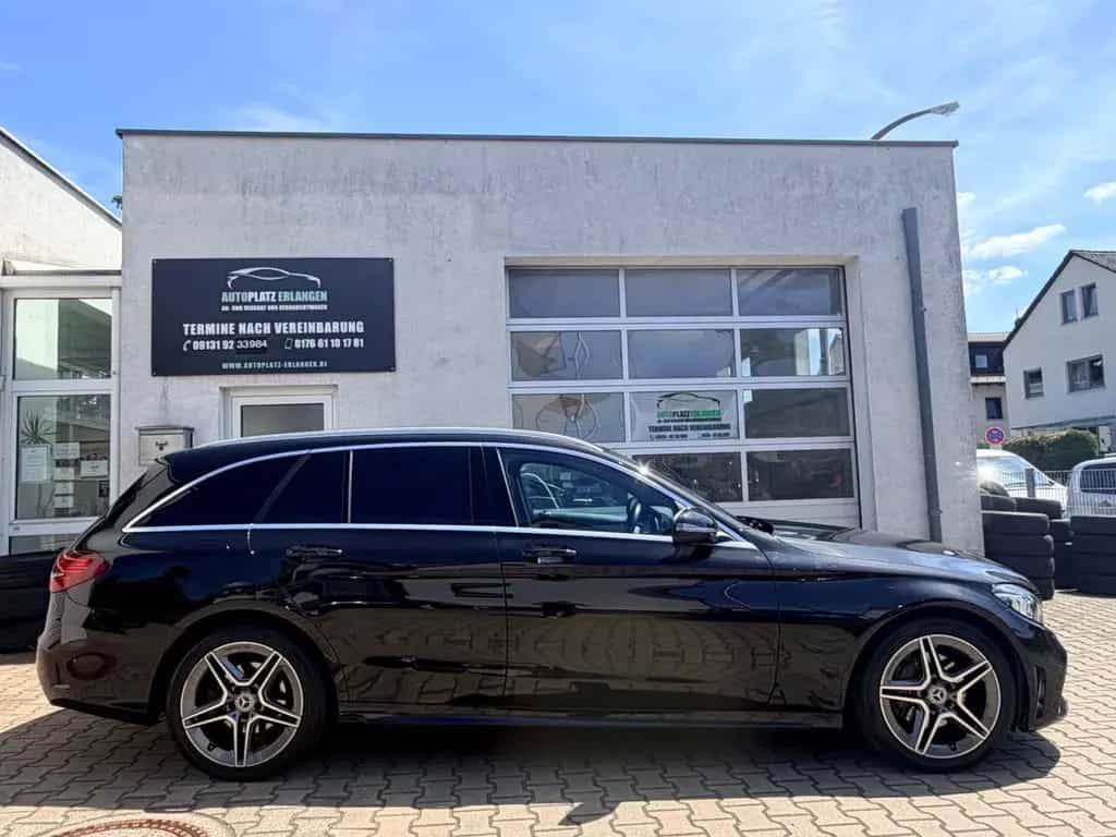 Mercedes-Benz C 180 T AMG Line *AHK*PANO*LEDER* 01/2021-photo-8