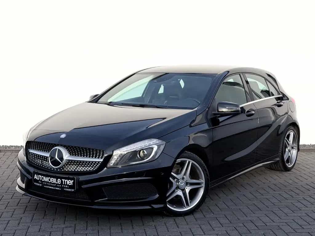 Mercedes-Benz A-Class / AMG LINE / NAVI / PDC / LEDER / GARANTIE 05/2015-photo-0