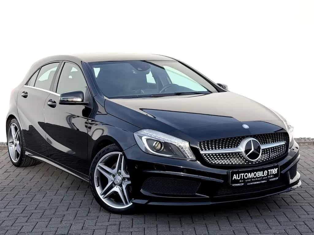 Mercedes-Benz A-Class / AMG LINE / NAVI / PDC / LEDER / GARANTIE 05/2015-photo-2
