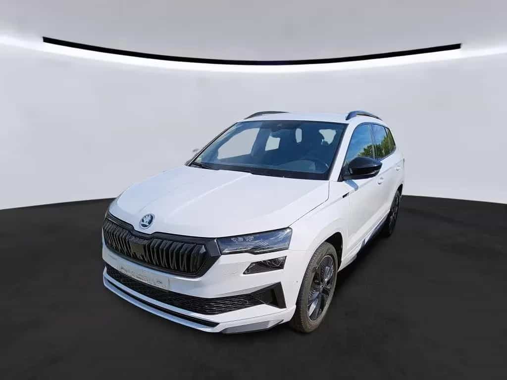 Skoda Karoq Sportline 4x4 AHK schwenkbar Leder Kamera 04/2023-photo-1