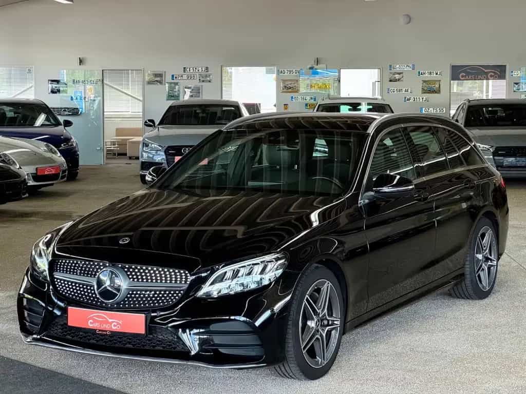 Mercedes-Benz C 200 T AMG-Line *PAN*WCockpit*SHZ*LED*NAV*AHK* 01/2019-photo-0