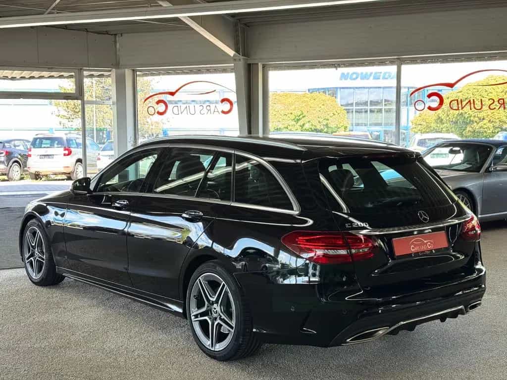 Mercedes-Benz C 200 T AMG-Line *PAN*WCockpit*SHZ*LED*NAV*AHK* 01/2019-photo-2