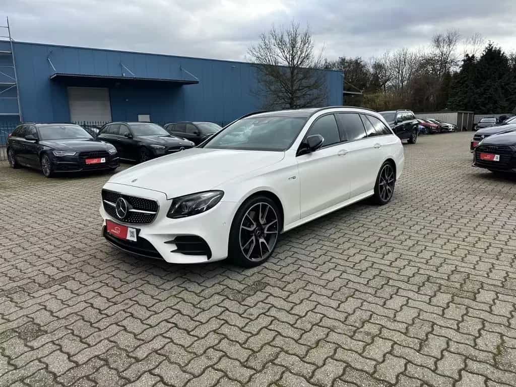 Mercedes-Benz E 43 AMG T 4M Distr HUD Pano 360° Sitzbelüf AHK 08/2017-photo-0