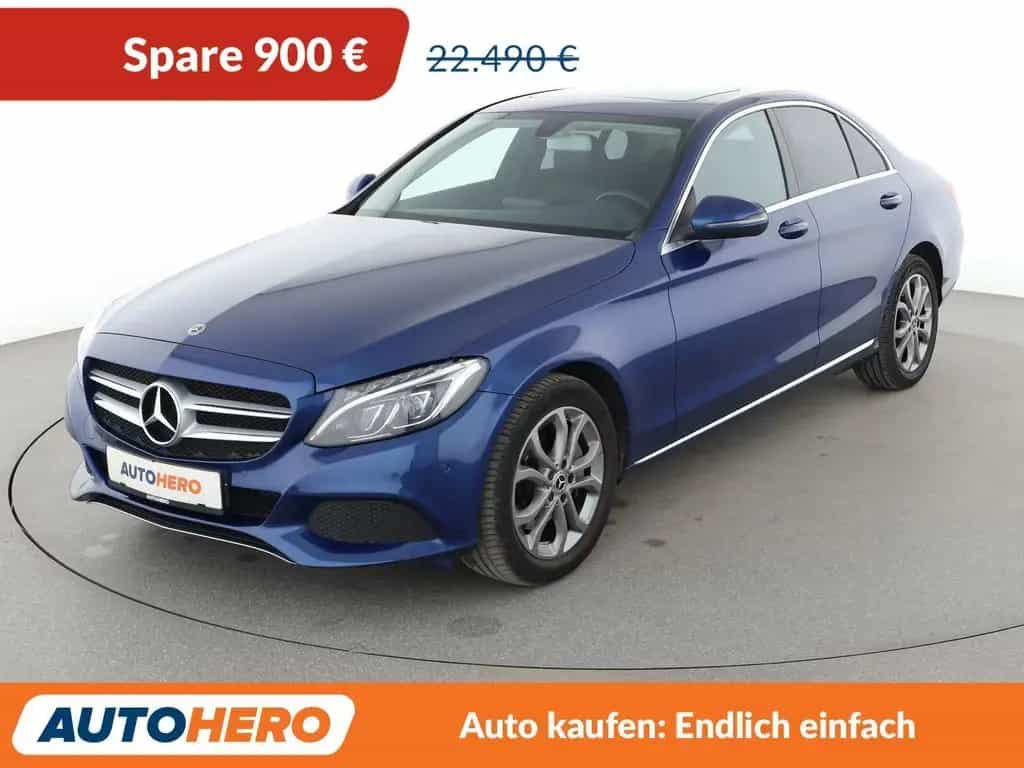 Mercedes-Benz C 250 Avantgarde Aut.*CAM*NAVI*LED*PANO*PDC*SHZ* 12/2017-photo-0