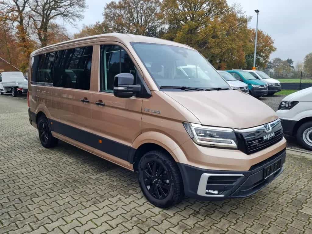 MAN TGE 3.180 TDi Kombi 9 Sitze ALU KAMERA LED LEDER 07/2024-photo-2
