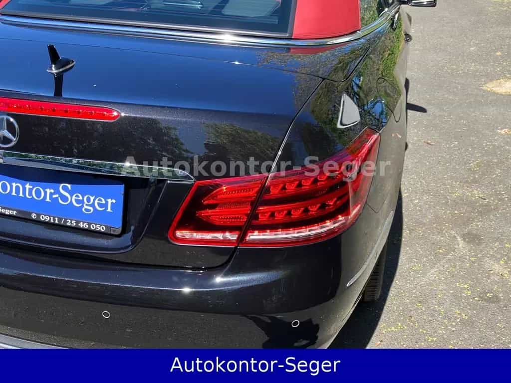 Mercedes-Benz E 200 Cabrio Sport Paket Edition 04/2016-photo-11