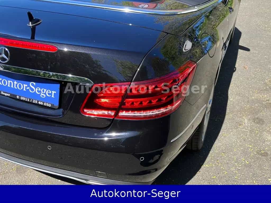 Mercedes-Benz E 200 Cabrio Sport Paket Edition 04/2016-photo-12