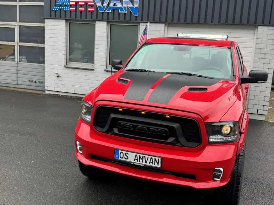 Dodge RAM 5.7 Fahrwerk 2,11m hoch 22" Schiebed. Leder 07/2019-photo-16