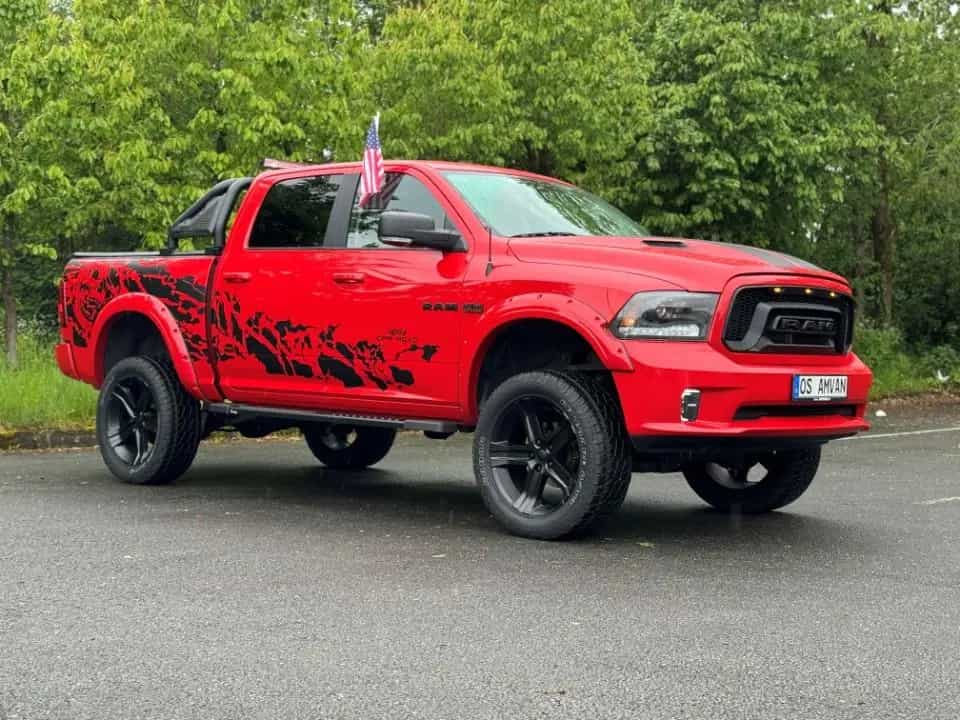 Dodge RAM 5.7 Fahrwerk 2,11m hoch 22" Schiebed. Leder 07/2019-photo-19