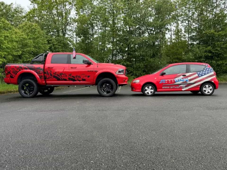 Dodge RAM 5.7 Fahrwerk 2,11m hoch 22" Schiebed. Leder 07/2019-photo-2