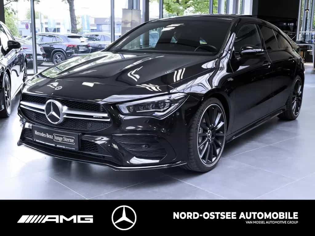Mercedes-Benz CLA 35 AMG Shooting Brake CLA 35 AMG SB 4M STANDHZG NIGHT MULTIBEAM PANO 06/2021-photo-5