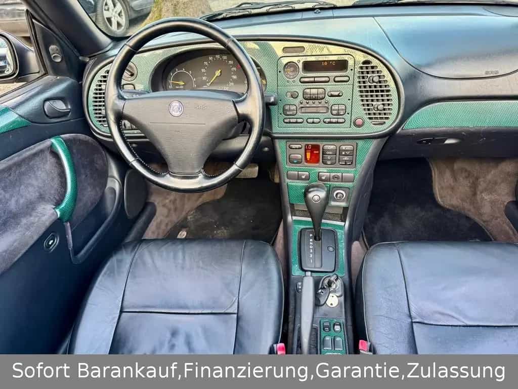 Saab 900 II Cabrio Turbo"Sunbeach"I.Hand Leder Klima 03/1996-photo-1