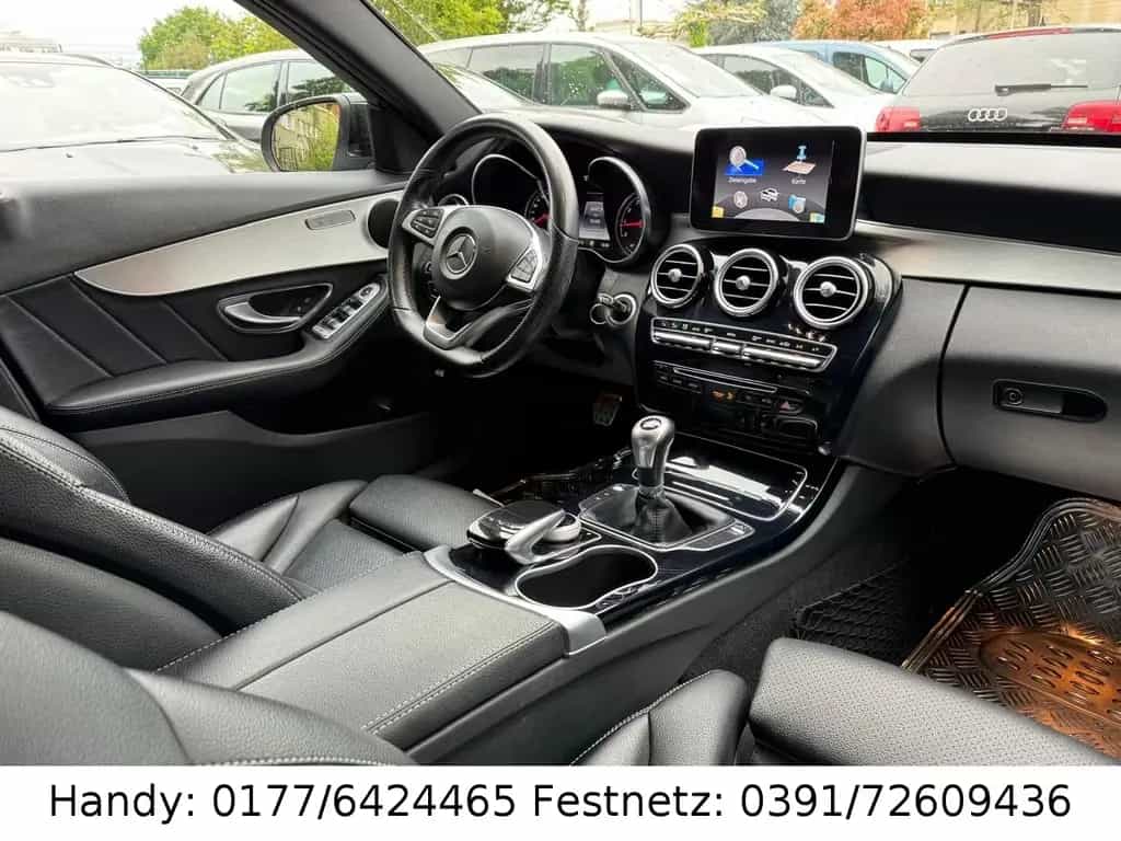 Mercedes-Benz C 180 T AMG/LED/NAVI/LEDER/SHZ/KAMERA/HEAD-UP 05/2016-photo-1