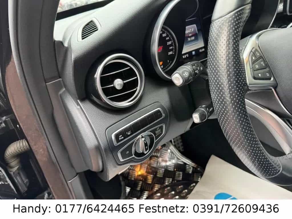 Mercedes-Benz C 180 T AMG/LED/NAVI/LEDER/SHZ/KAMERA/HEAD-UP 05/2016-photo-10