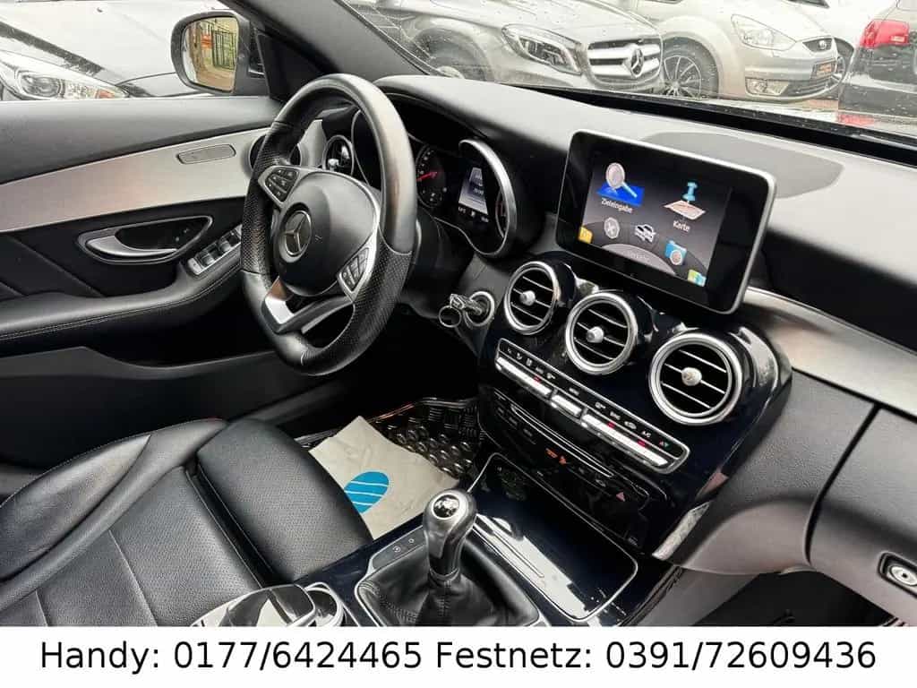 Mercedes-Benz C 180 T AMG/LED/NAVI/LEDER/SHZ/KAMERA/HEAD-UP 05/2016-photo-13