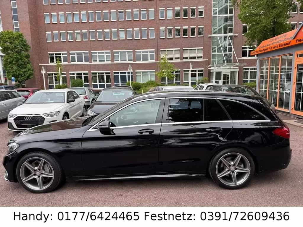 Mercedes-Benz C 180 T AMG/LED/NAVI/LEDER/SHZ/KAMERA/HEAD-UP 05/2016-photo-2