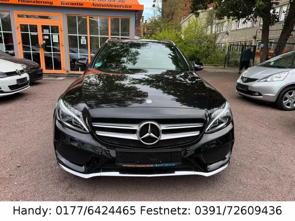 Mercedes-Benz C 180 T AMG/LED/NAVI/LEDER/SHZ/KAMERA/HEAD-UP 05/2016-photo-3
