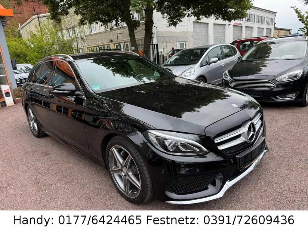 Mercedes-Benz C 180 T AMG/LED/NAVI/LEDER/SHZ/KAMERA/HEAD-UP 05/2016-photo-4