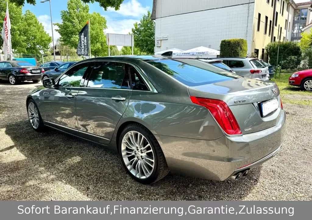 Cadillac CT6 Luxury AWD Navi Pano Leder 20 Zoll RFK Allra 03/2017-photo-6