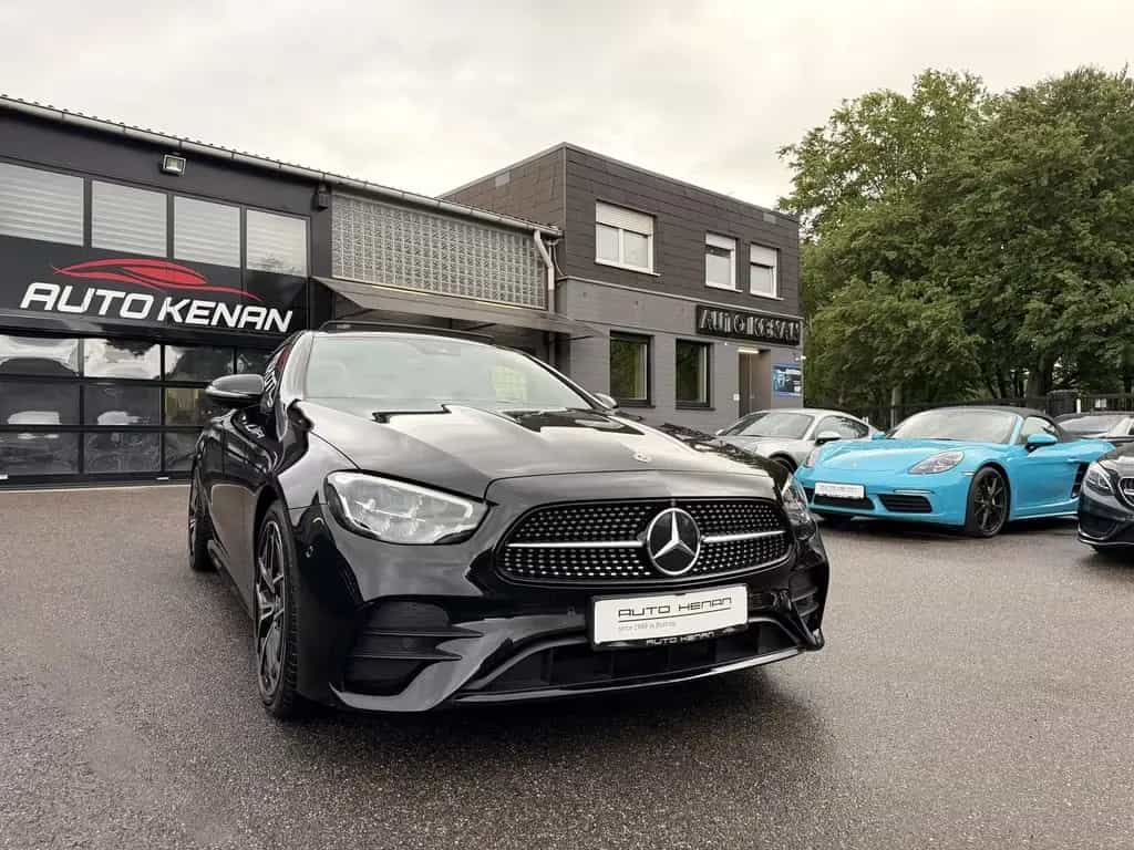 Mercedes-Benz E-Class E220d Coupe AMG Facelift Pano/Burmester/Widescr. 09/2020-photo-0