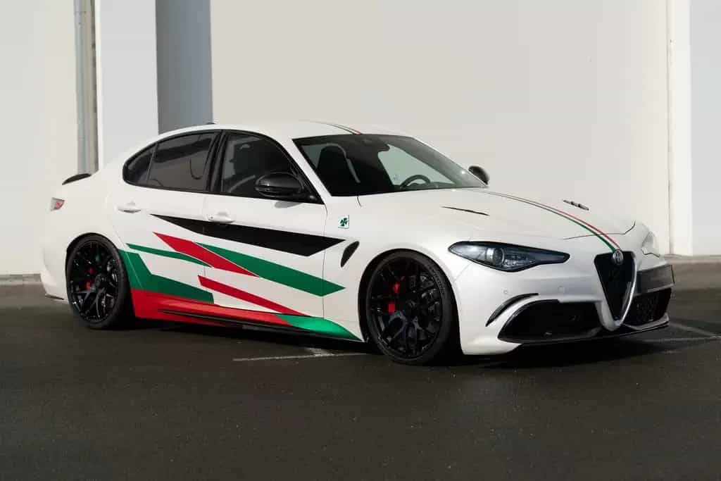 Alfa Romeo Giulia Quadrifoglio 2.9 *Bi-XENON*CARBON*SPARCO* 04/2022-photo-5