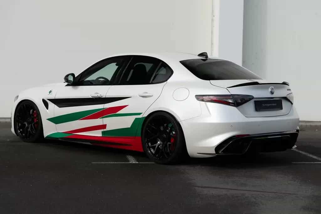 Alfa Romeo Giulia Quadrifoglio 2.9 *Bi-XENON*CARBON*SPARCO* 04/2022-photo-8