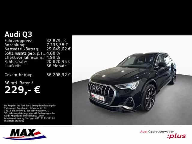 Audi Q3 35 TFSI S LINE LED+MMI NAVI+SONOS+VCP+SHZ+ALU 05/2023-photo-1