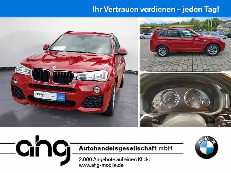BMW X3 xDrive20d M SPORT Navi Prof. R-Kamera Top Zus 04/2017-photo-0