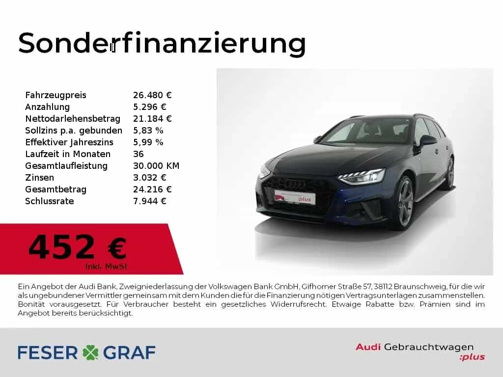 Audi A4 Avant S line 35 TDI S tronic S 120(163 02/2023-photo-0