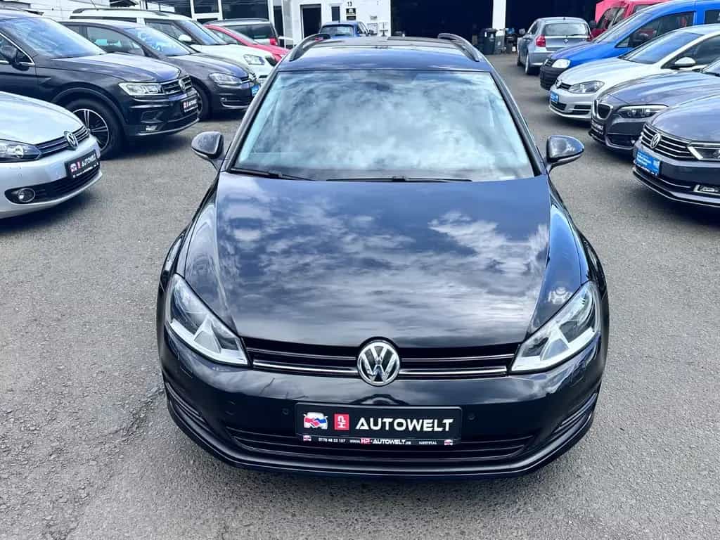Volkswagen Golf VII Variant BMT 125PS SHZ PDC 2.HD VIEL NEU 04/2014-photo-1