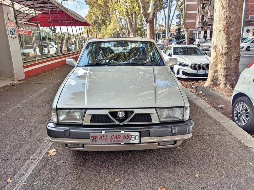 Alfa Romeo 75 1.8i TURBO QUADRIFOGLIO VERDE ASI 05/1991-photo-1