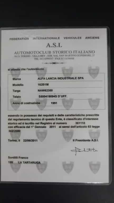 Alfa Romeo 75 1.8i TURBO QUADRIFOGLIO VERDE ASI 05/1991-photo-14