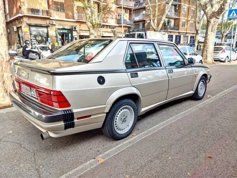 Alfa Romeo 75 1.8i TURBO QUADRIFOGLIO VERDE ASI 05/1991-photo-3
