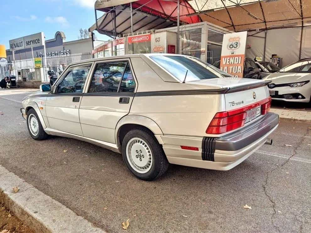 Alfa Romeo 75 1.8i TURBO QUADRIFOGLIO VERDE ASI 05/1991-photo-5