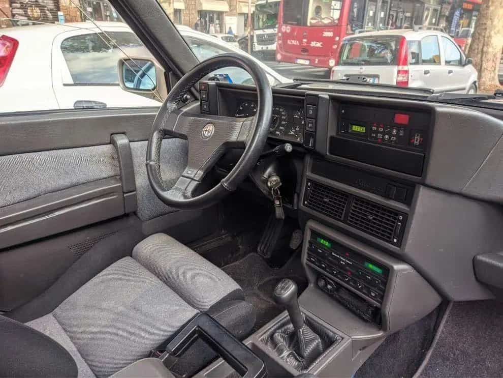 Alfa Romeo 75 1.8i TURBO QUADRIFOGLIO VERDE ASI 05/1991-photo-8