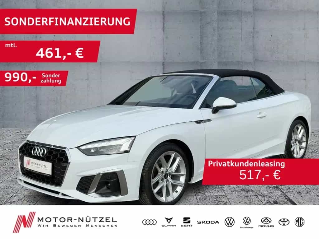 Audi A5 Cabriolet 2.0 TDI S-TR S-LINE MATRIX+NAVI+ACC 03/2022-photo-0